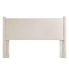 Modway Rael Performance Velvet Full Headboard - Alabaster-Assembly Required