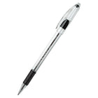 Pentel R.S.V.P. Ballpoint Pens – 0.7mm – Black – 12 Pack  -Durable stainless steel tip for smooth lines