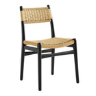 Plata Imports Rideu Armless Chair-Space-saving armless design