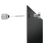 Quartet - Tableau en verre magnetique effaçable à sec Infinity, noir - 24 po l x 18 po L-Ideal pour une utilisation intensive dans des espaces à trafic regulier