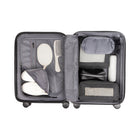 Bugatti Berlin 21.50" Hardside Carry-On Luggage - Cream-Built-in AirTag holder for luggage tracking (AirTag not included)