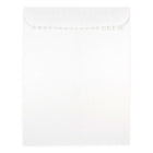JAM Paper - Enveloppe de 9,5 x 12,5 po, fermeture auto-adhésive, blanc, paquet de 1000 (356828781B)-Couleur : blanc