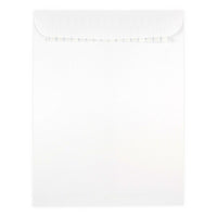 JAM Paper - Enveloppe de 9,5 x 12,5 po, fermeture auto-adhésive, blanc, paquet de 1000 (356828781B)-Couleur : blanc