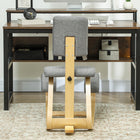 HOMCOM - Chaise ergonomique agenouilloir à bascule en bois - gris-Châssis en bouleau stable assurant durabilité et sécurité