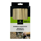 Modern Homes  Bamboo Chopsticks - 50 Pack-Made out of 100% natural bamboo wood, with smooth craftmanship
