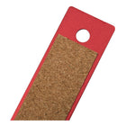 JAM Paper - Règle en aluminium robuste - 12 po - rouge métallisé-Quantité : Vendu à l'unité