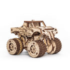 EWA Eco-Wood-Art - Ensemble de véhicules Kit de construction STEM en bois 3D - Lot de 364-Contreplaqué découpé au laser de très haute précision avec des détails étonnants