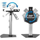 Mount-It! MI-3785 Universal Tablet Stand with Lock-9