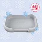Bentgo Kids Chill Lunch Box - Red-Durable Design: Rubberized edge and sturdy design are ideal for active kids on the go.
