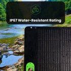 Yoshino SP200 Foldable 200W Monocrystalline Portable Solar Panel-COMPATIBILITY - Experience the satisfaction of using environmentally responsible electricity with this solar panel, which is equipped with an MC4 connection that enables you to link multiple panels together either in series or parallel. This solar panel can be used in conjunction with almost any portable power station that features an MC4 connector, providing flexibility and compatibility.