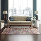 Modway Centehua Distressed Southwestern Aztec Area Rug - 4 ft W x 6 ft L - Multicolored-Protect Floors From Traffic/Furniture