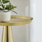 Modway Maren Round Side Table - Brass-Versatile Accent Table