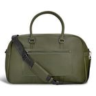 Champs Onyx Leather Duffle Bag - Khaki-2 carry handles