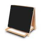 Crestline Table Top Easel - Black-Large center tray provides useful storage space.