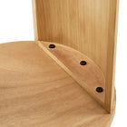Modway Aspect Round Wood End Table - Oak-8