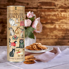 Grandma Wild’s Cats in a Jumper Giant Biscuit Tube - Chocolate Chip-Buttery texture with chocolate chips