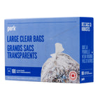 Perk  - Doublures en plastique à faible densité - 22 po larg. x 24 po long. - transparent - Paquet de 100-Produit écopréférable de qualité