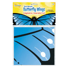Insect Lore-3 Dress-Up Morpho Butterfly Wings - Blue - Pack of 3-Elastic shoulder straps and finger loops keep wings in place