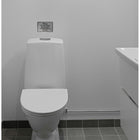 Cosco - Panneau en métal brossé Ne pas jeter dans les toilettes - 6 po x 4 po-4