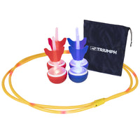 Triumph LED Backyard Darts - Red/Blue-INCLUDES – Four large LED darts, two LED target rings and carry bag