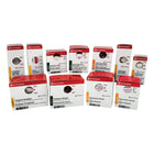 SmartCompliance Type 2 Basic - Small 2-25 Workers  First Aid Cabinet-The yellow SmartTabs make replenishment easy