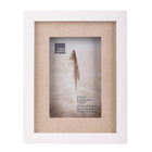 Kiera Grace Jill Frame – 6" x 8" - White-Modern, minimalist design that complements any décor