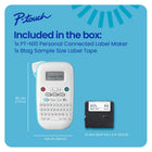 Brother P-touch PT-N10 Personal Handheld Label Maker with Btag tape-P-touch + Btag = the ultimate creative team. Available in 17 colourful varieties, use Brother P-touch label makers with Brother Genuine 12 mm Btag label tapes exclusively to express it in colour!