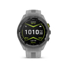 Garmin Approach S70 - Black Ceramic Bezel with Grey Silicone Band-Plan the best approach shot, and sink the putt with green contour data which shows you the green’s slope direction and severity on select courses. Only available with an active Garmin Golf app membership