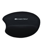 IntekView - Tapis de souris Appuie-poignet en gel, Noir, Arrondi, 160g-6