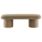 Modway Orla Performance Velvet Bench - Taupe-7