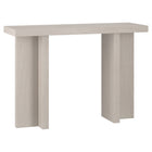 Hudson&Canal - Console Dimitra 42" L - Blanc aulne-Un design transitionnel moderne pour votre entrée, votre salon, votre bureau et plus encore