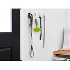 Command Medium Designer Hooks - 6 Strips - 4 Hooks - Sky Blue-Command Designer Hooks hold strongly on a variety of indoor surfaces including painted walls, finished wood, glass, tile, metal, and other smooth surfaces