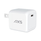 AXS 20W PROCharge USB-C PD GaN Wall Charger with PPS - White-Integrated GaN technology provides a high-power, efficient charge that won’t overheat