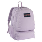 JanSport Doubleton Backpack - Pastel Lilac-Front utility pocket with organizer