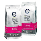 Ethical Bean - Café Bold en grains de torréfaction corsée - 12 oz - paquet de 2-Certifié équitable et biologique