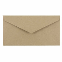 JAM Paper Monarch Envelopes, 3.88 x 7.5, Brown Kraft Paper Bag Recycled, 1000 Pack (36317567B)-Brown