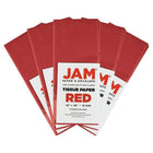 JAM Paper Tissue Paper - Red - 50 Sheets-Elegant wrapping accessory for gifts, gift baskets, decorating, and more!
