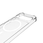 Blu Element Dropzone Rugged Case with Magnets for Pixel 10/10 Pro - Clear-Clear Anti-scratch polycarbonate