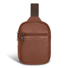 Champs Onyx Leather Holster Crossbody Bag - Brown-CHAMPS Onyx Collection Small Holster
