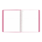 Blueline 2027 Pink Ribbon Timanager Weekly/Monthly Planner - 8-1/2" x 6-3/4" - Pink - Bilingual-Pink