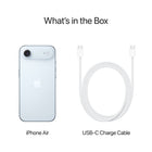 Apple iPhone Air - 256 GB - Sky Blue - Unlocked-Built For Apple Intelligence - Personal, private, powerful. Write, express yourself, and get things done effortlessly