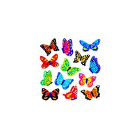 Silver Lead-Sandy Lion Stickers - Butterflies-Sticker Sheets