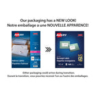 Avery White Rectangle Labels, 1-1/2" x 4", for Laser/Inkjet Printer, 1400 Pack (5159)-14 labels per sheet