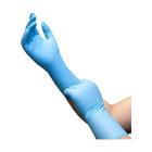 Gants d'examen en nitrile PRIMED avec manchette longue, très petit, paquet de 100-Sans latex