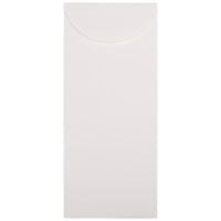 JAM Paper #11 Policy Envelopes, 4.5 x 10.38, Strathmore Bright White Wove, 1000 Pack (191251B)-Bright white