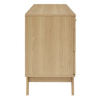 Modway Soma 8-Drawer Dresser - Oak-Full-Extension Drawer