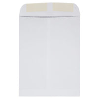 JAM Paper Open End Envelopes w/ Security Tint - White - 9" x 12" - 1000 Pack-Uses: catalogs, annual reports, brochures, magazines, invitations and so much more! applications: business mailings, direct mail, corporate mailings, financial mailings, personal mail.