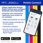Brother - MFC-J6960DW Imprimante tout-en-un à jet d’encre couleur sans fil INKvestment avec impression au format 11 po x 17 po et écran tactile couleur de 3,5 po-Technologie innovante. Améliorez votre flux de travail grâce au Wi-Fi DirectMD, qui vous permet d’imprimer sans fil et sans connexion à un réseau externe