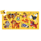 Banana Panda I love Dogs Puzzle-This set of 6 wooden puzzles of children's faces will support learning about facial features and their similarities and differences