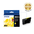 Epson T202 Ink Cartridge - High Capacity - Yellow-Sharp text, fast-drying ink